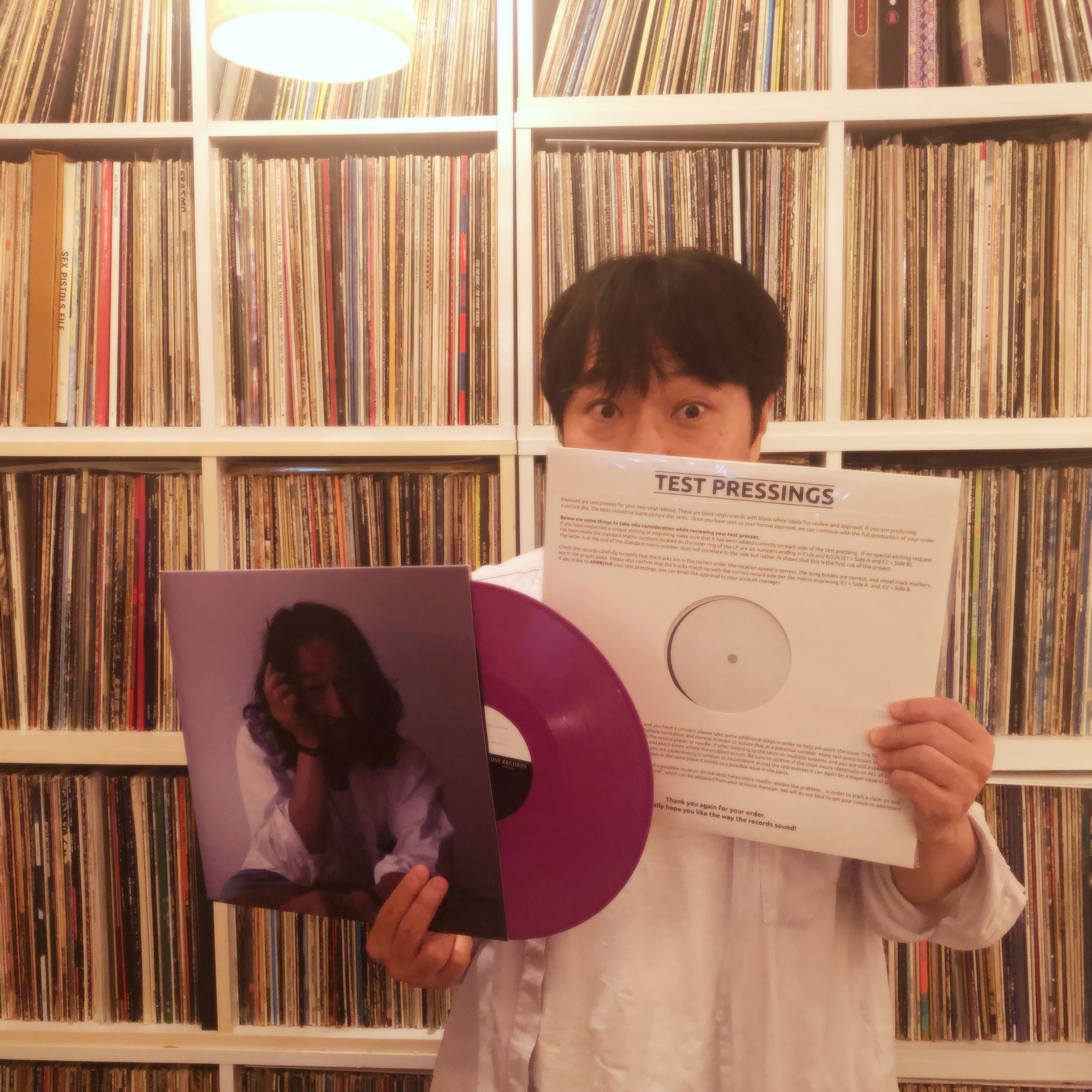 曽我部恵一 ヘブン アナログレコード 1st Press 紫盤 - レコード